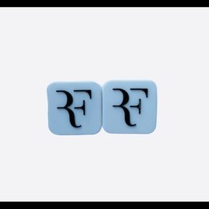 Tennis Vibration Dampeners RF White & Black. Set of 2. New